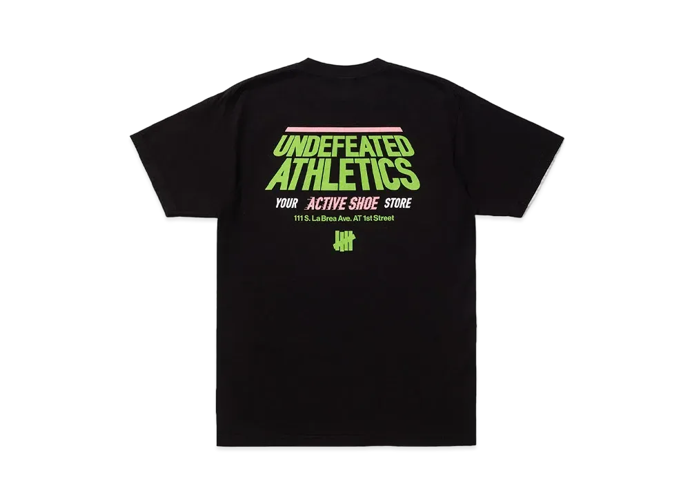 UNDEFEATED SHOE STORE S/S TEE - 80324 "Black"