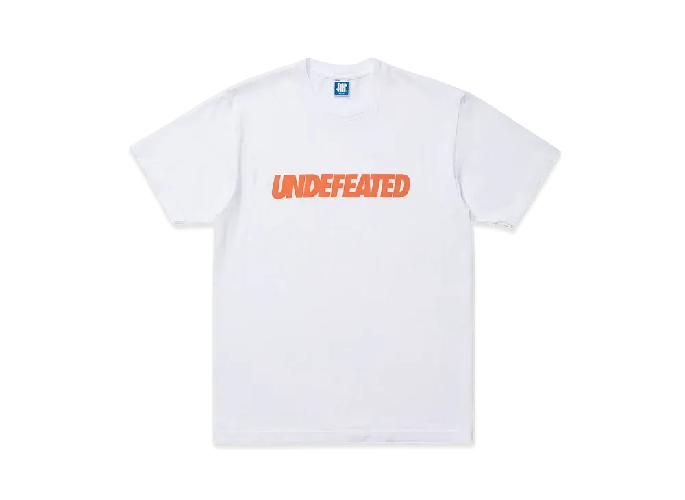 UNDEFEATED LOGO S/S TEE - 80320 "White"