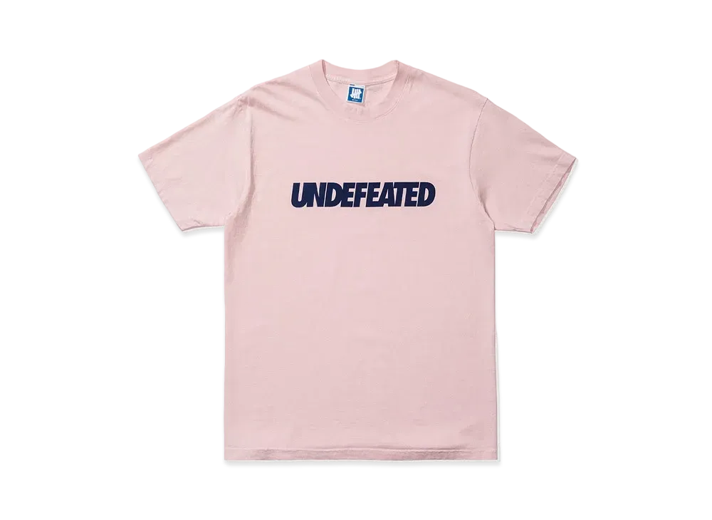 UNDEFEATED LOGO S/S TEE - 80320 "Pink"