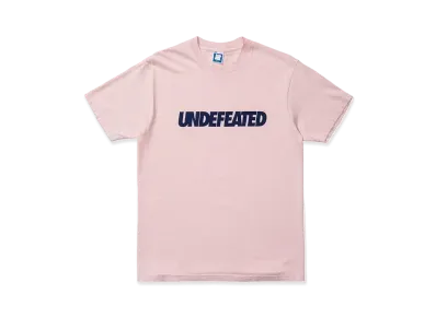UNDEFEATED LOGO S/S TEE - 80320 "Pink"