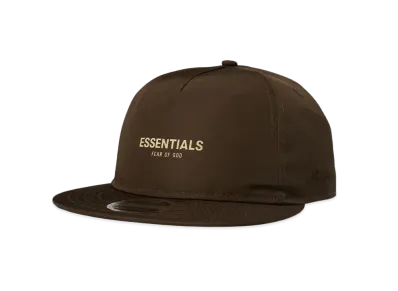 NEW ERA FEAR OF GOD ESSENTIALS RC 9FIFTY LOGO "Walnut"