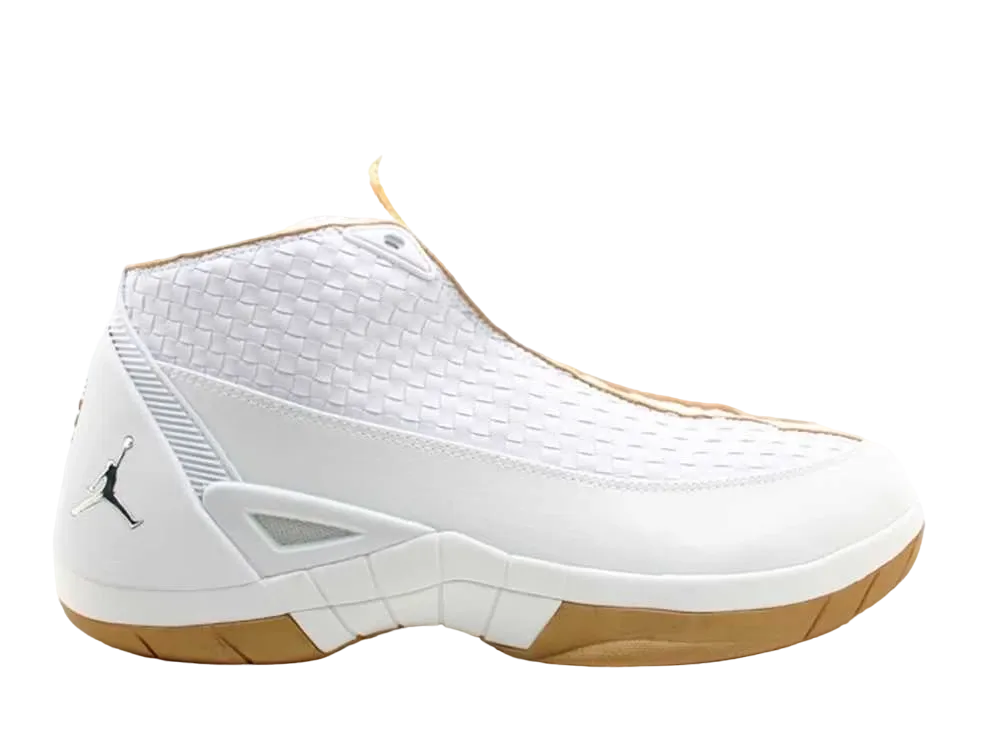 ナイキ エアジョーダン15 SE "ホワイト/ゴールド"