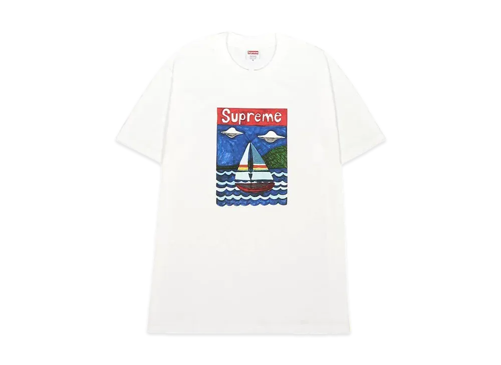 シュプリーム セーリング Tシャツ "ホワイト"