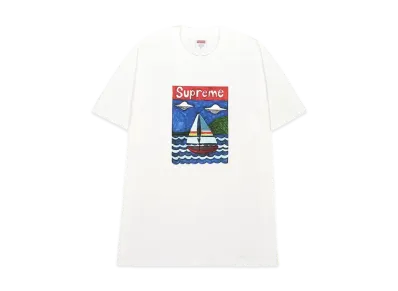 Supreme Sailboat Tee "White"