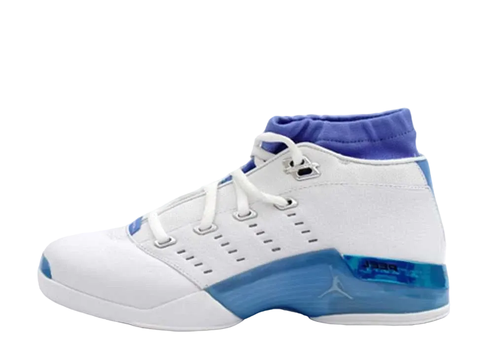 Nike Air Jordan 17 OG Low "White/Carolina"