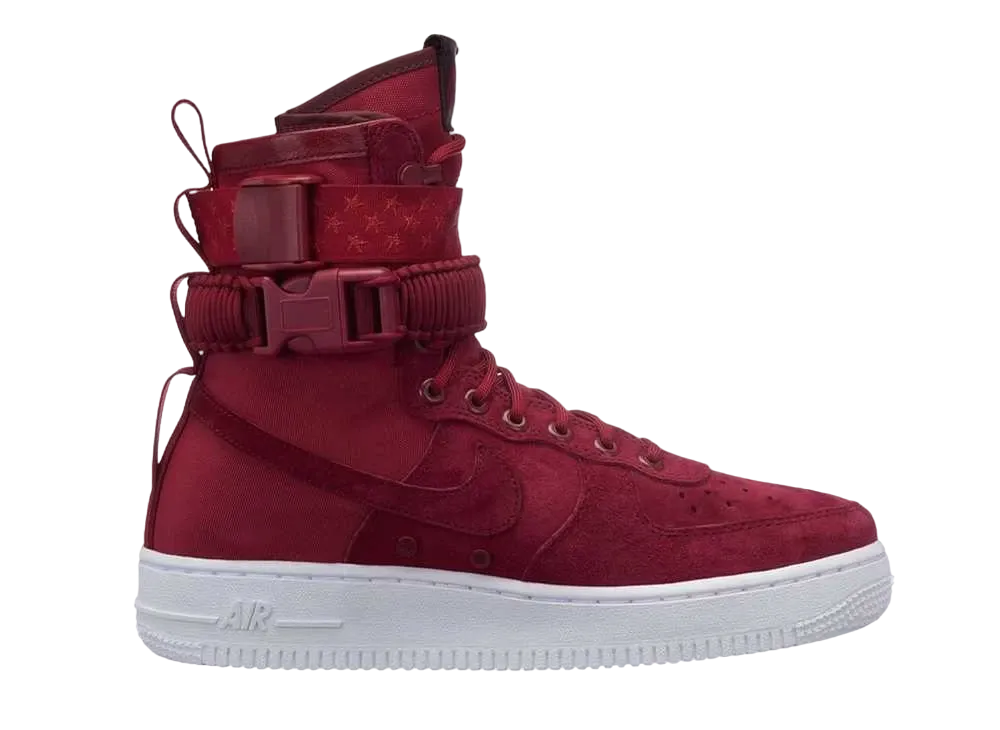 Nike Women's SF Air Force 1 High "Red Crush"