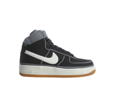 Nike GS Air Force 1 High Canvas "Black Sail"