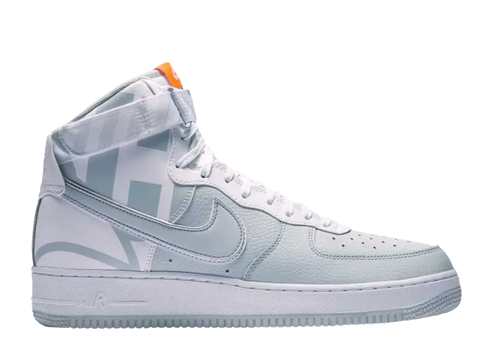 Nike Air Force 1 High Force Logo "Pure Platinum"
