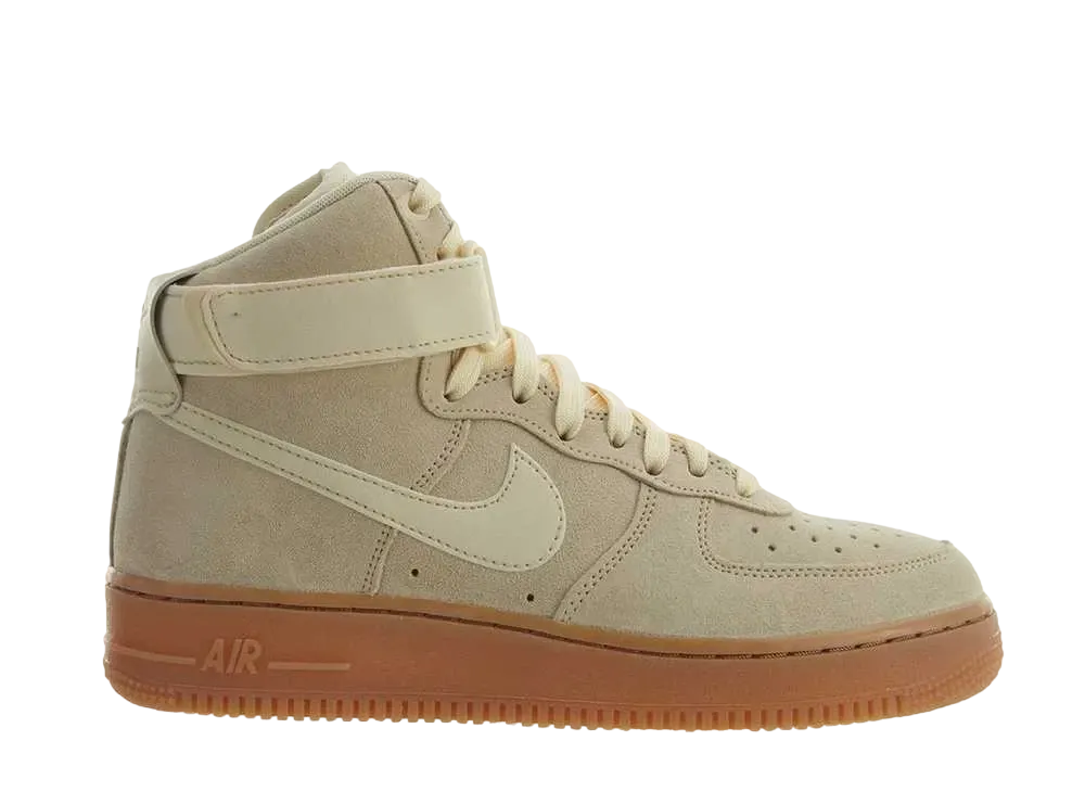 ナイキ エアフォース1 ハイ '07 LV8 スウェード "モスリン ガム ミディアム ブラウン"