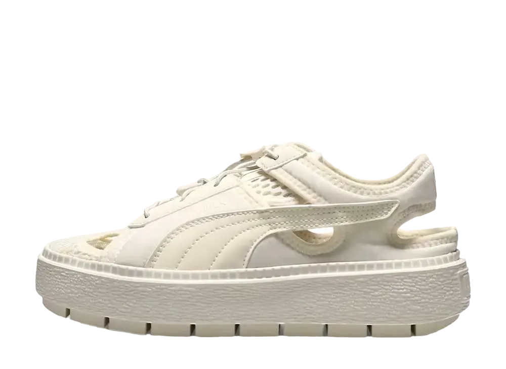 プーマ プラットフォーム トレイス ライト ミュール "プリスティン マシュマロ"