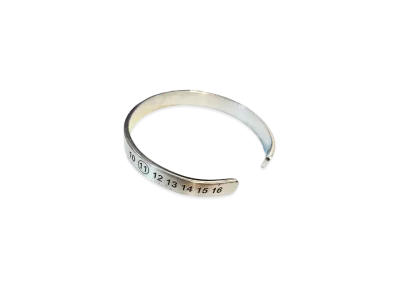 Maison Margiela Numbering Bangle "Silver"