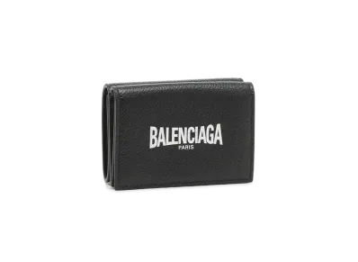 BALENCIAGA Cash Mini Wallet "Black"