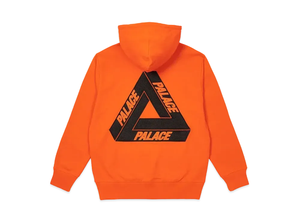 PALACE TRI-MESH HOOD "Orange"