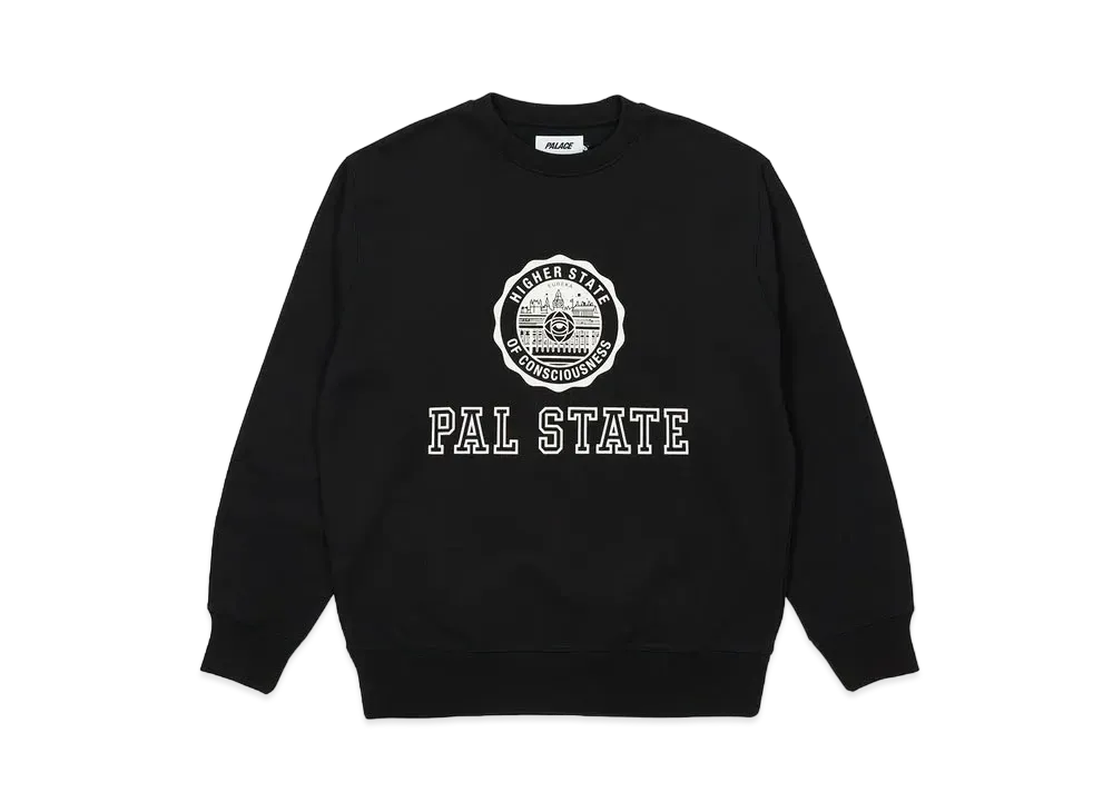 PALACE PAL STATE CREW "Black"