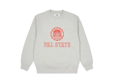 PALACE PAL STATE CREW "Grey Marl"