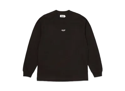 PALACE SLUB ZIG ZAG LONGSLEEVE "Black"