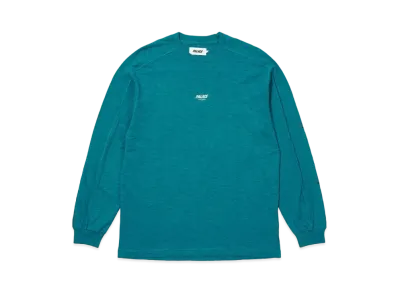 PALACE SLUB ZIG ZAG LONGSLEEVE "Teal"