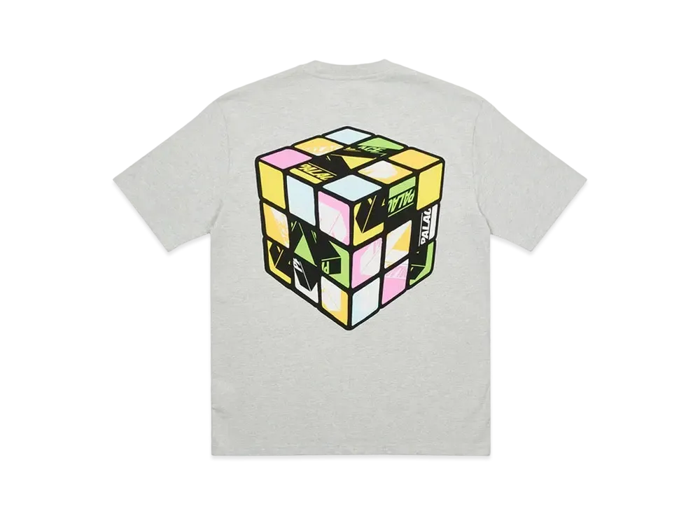 PALACE DON'T BE SQUARE T-SHIRT "Grey Marl"