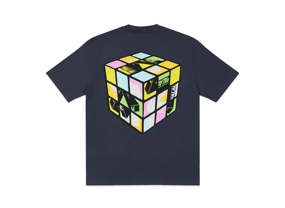 PALACE DON'T BE SQUARE T-SHIRT "Navy"