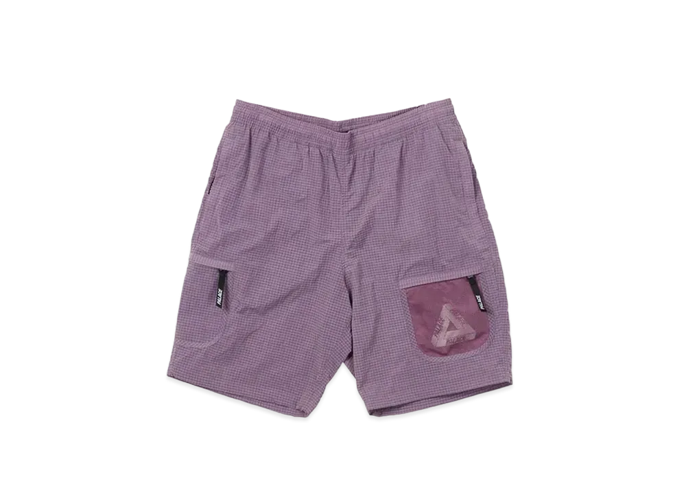 PALACE CRIPSTOP GRID SHORTS "Purple"