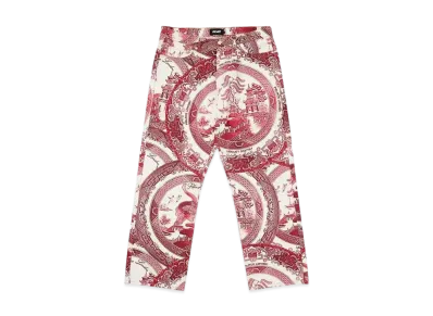 PALACE CHINA PLATE TROUSERS "Red"