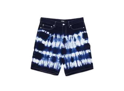 PALACE TIE-DYE SHORTS "Navy"