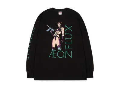 Supreme Aeon Flux L/S Tee "Black"