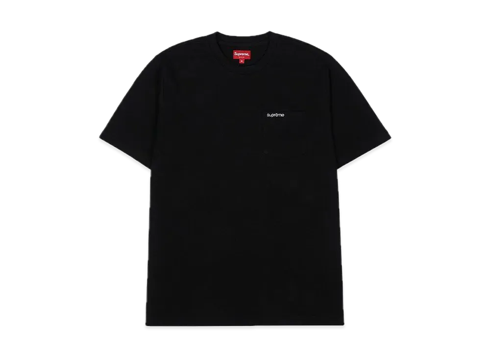 Supreme S/S Pocket Tee "Black"(22SS)