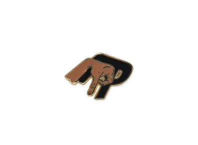 PALACE VALLEY OF THE SHADOWS PIN BADGE "Brown"