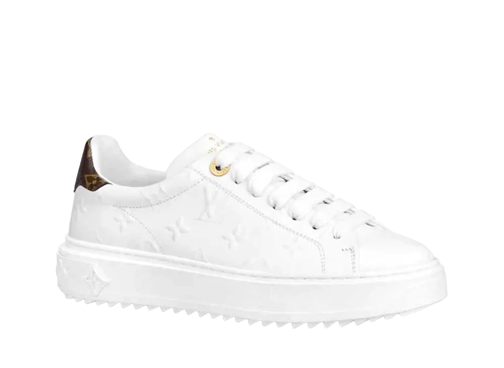 ルイヴィトン タイムアウト ライン スニーカー "ホワイト"