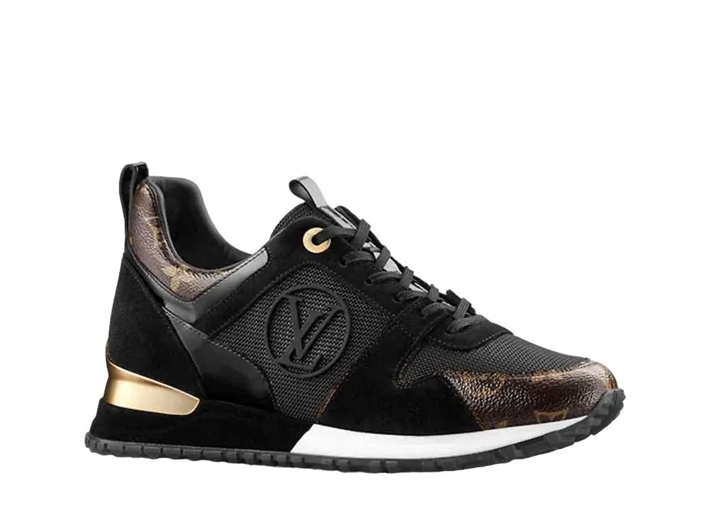 ルイヴィトン ランアウェイ ライン スニーカー "ブラック"