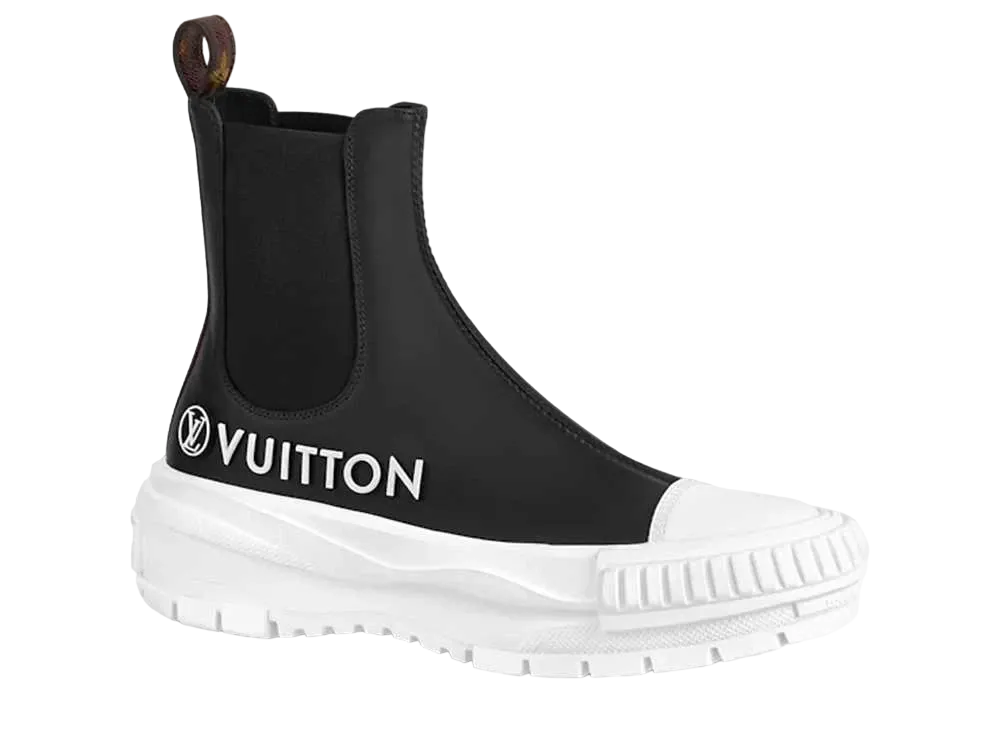 ルイヴィトン スクァッド ライン スニーカー "ブラック"