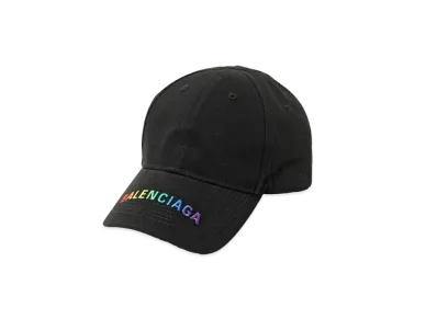 BALENCIAGA Logo Baseball Cap "Black"