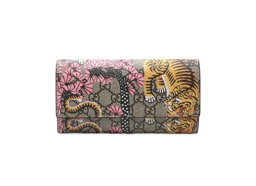 GUCCI Bengal GG Supreme Wallet