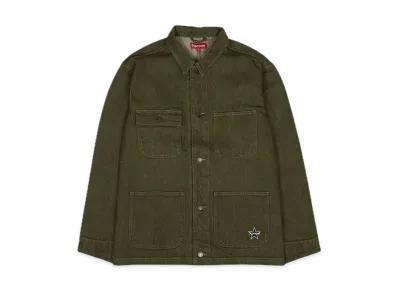 Supreme Denim Chore Coat "Olive"