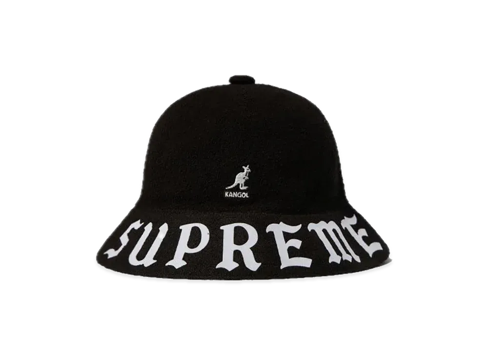 Supreme / Kangol® Bermuda Casual Hat "Black"