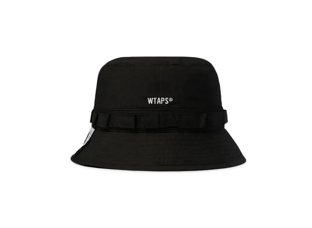 ダブルタップス ジャングル 01 / ハット / NYCO. リップストップ. コーデュラ "ブラック"