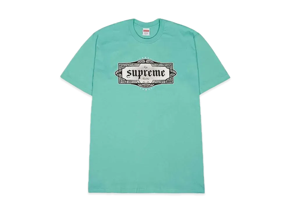 Supreme Top Shotta Tee "Teal"