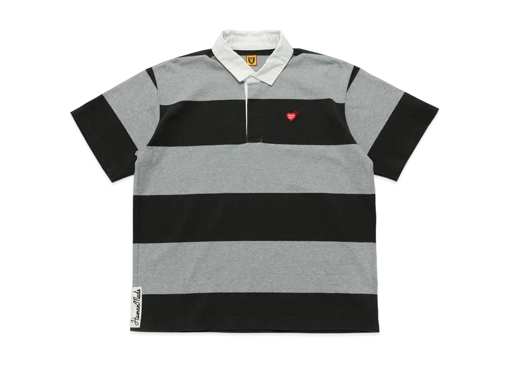 HUMAN MADE STRIPE RUGBY SHIRT 半袖 HUMAN MADE STRIPE RUGBY SHIRT 半袖 Human Made Stripe Rugby