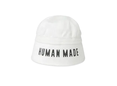 HUMAN MADE HERRINGBONE HELMET CAP "White"
