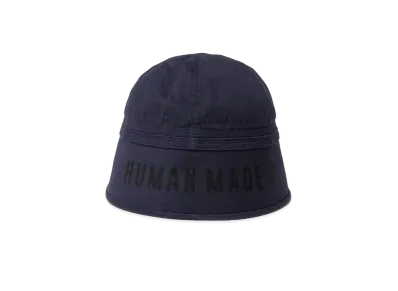 HUMAN MADE HERRINGBONE HELMET CAP "Navy"