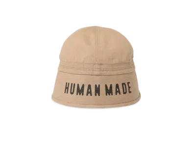 HUMAN MADE HERRINGBONE HELMET CAP "Beige"