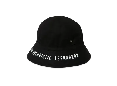 HUMAN MADE RIP-STOP ROUND BUCKET HAT "Black"