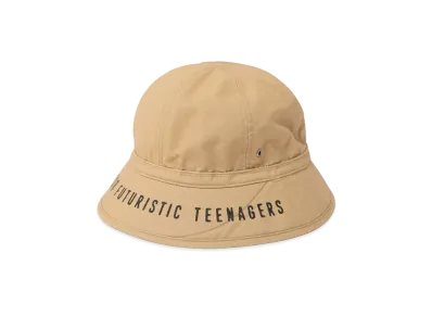 HUMAN MADE RIP-STOP ROUND BUCKET HAT "Beige"