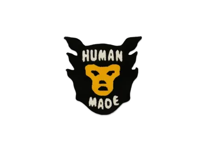 HUMAN MADE FACE RUG SMALL "Black"