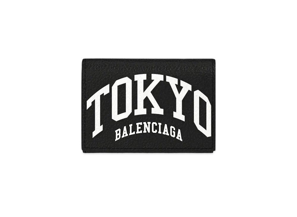 BALENCIAGA Cities Tokyo Cash Mini Wallet "Black"