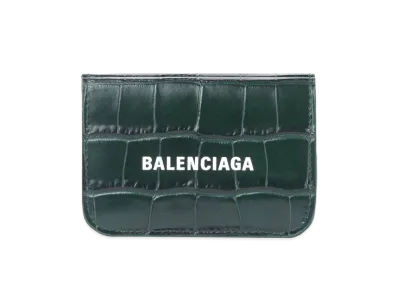 BALENCIAGA Cash Mini Wallet Dark "Forestgreen"