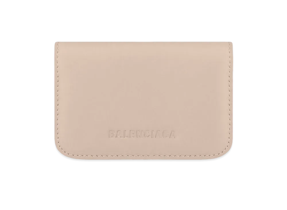 BALENCIAGA Essential Mini Wallet "Beige"