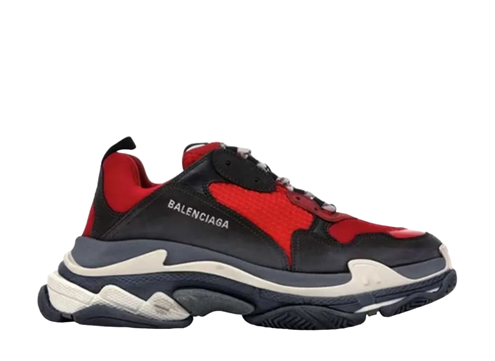 Balenciaga Triple S "Red Black"