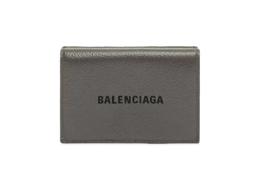 BALENCIAGA Men's Cash Mini Wallet "Graphite/Black"